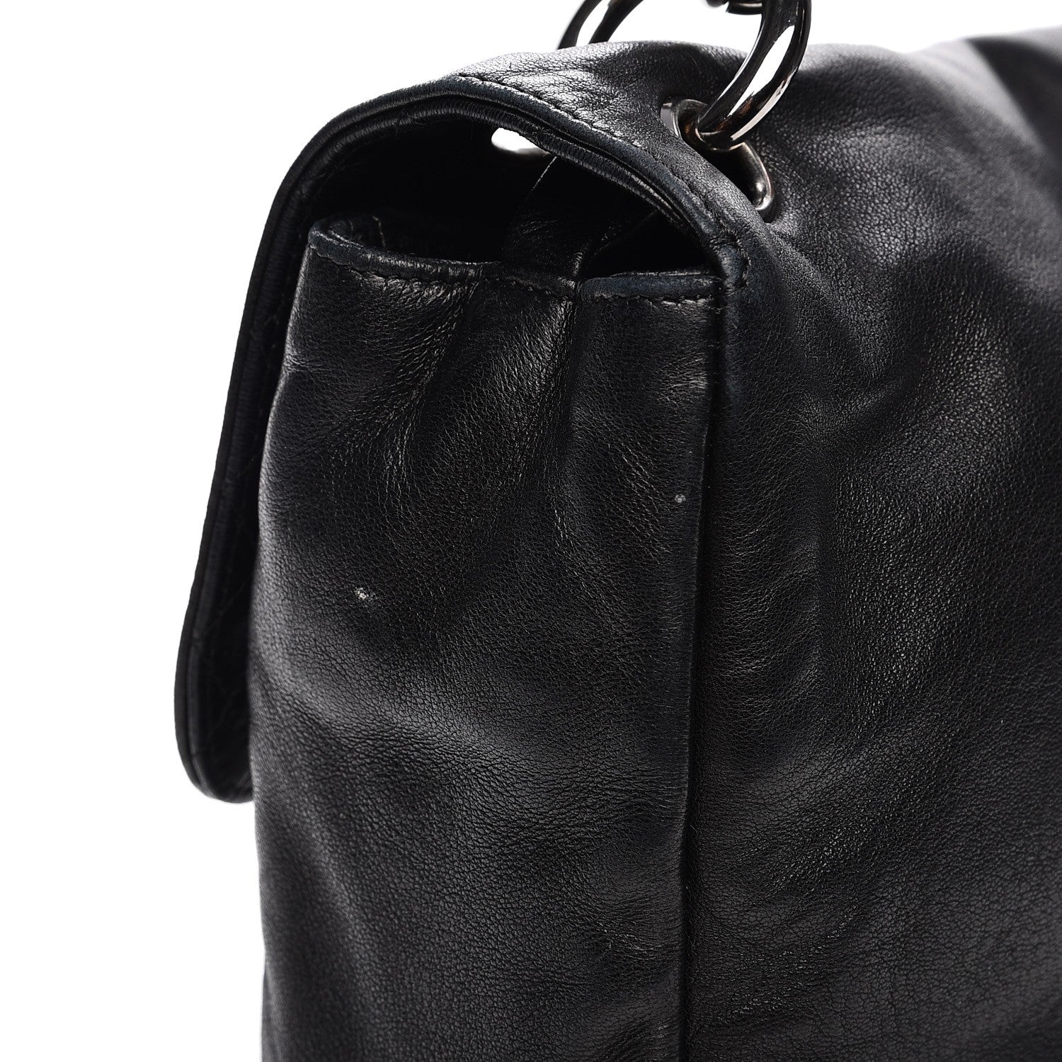 Chanel Lambskin Medium Soft and Chain Flap Black 11 of 19