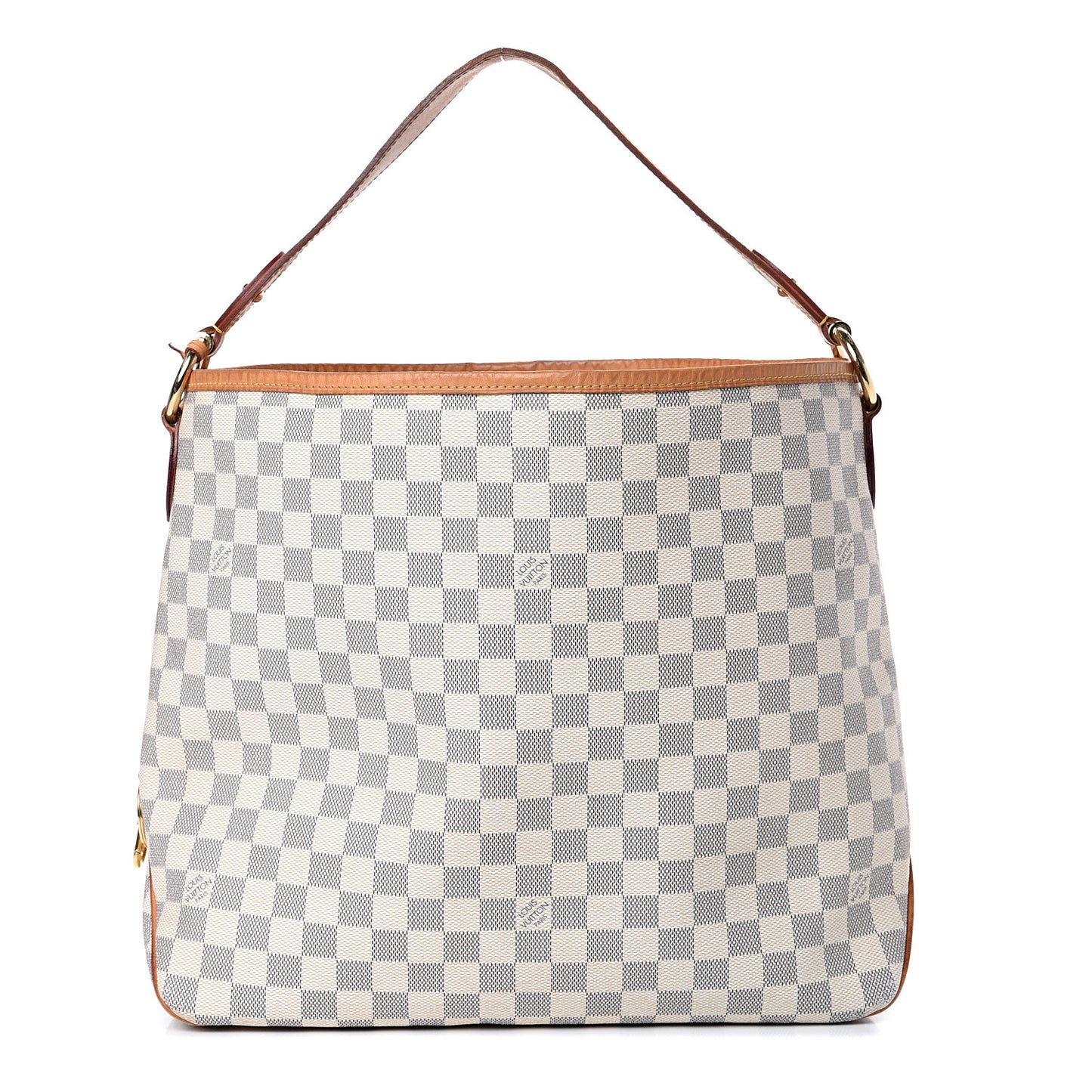 Damier Azur Delightful MM Rose Ballerine