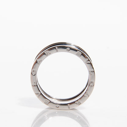 Bulgari 18K White Gold B.Zero1 Four-Band Ring 62 10 3 of 8