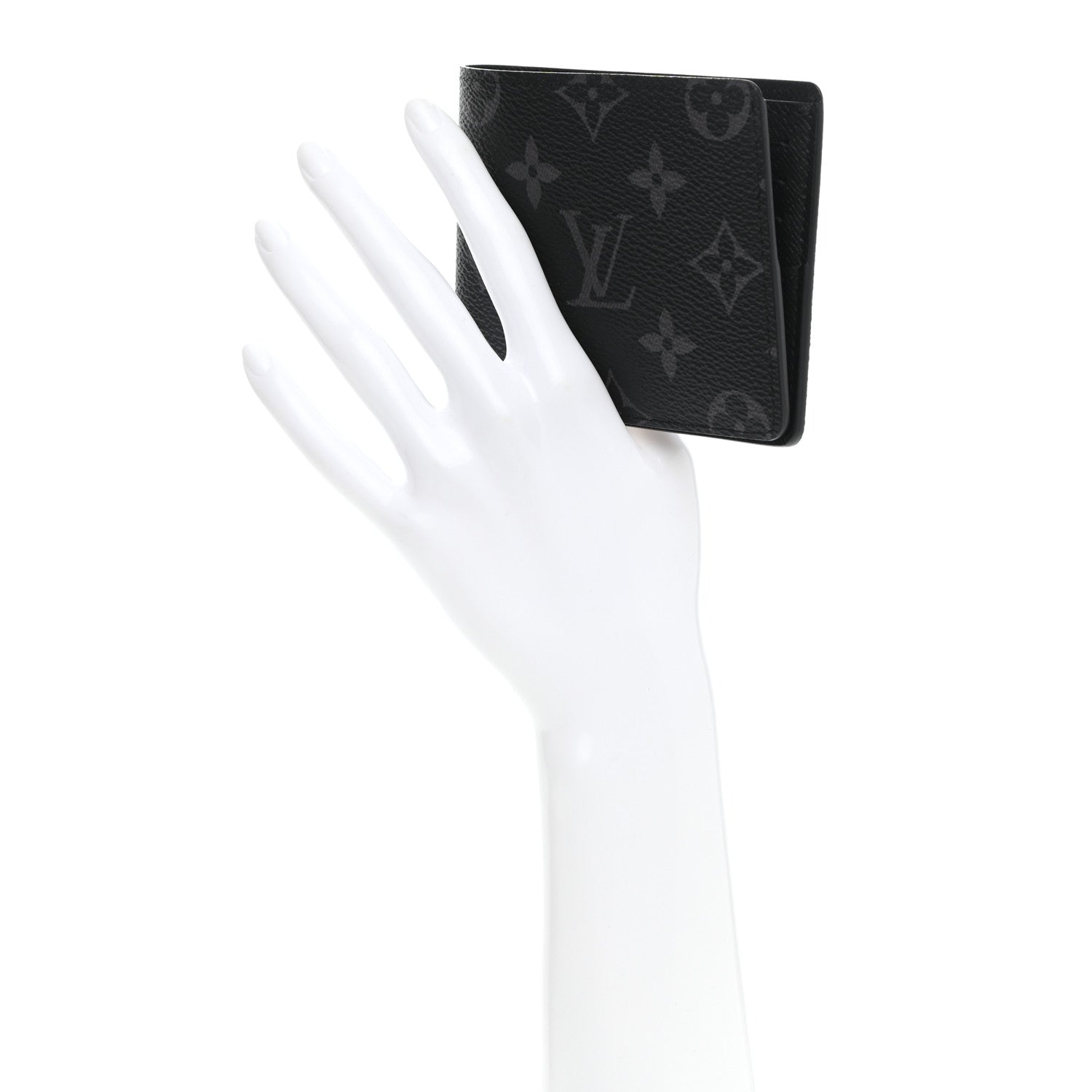Louis Vuitton Monogram Eclipse Slender Wallet 2 of 8