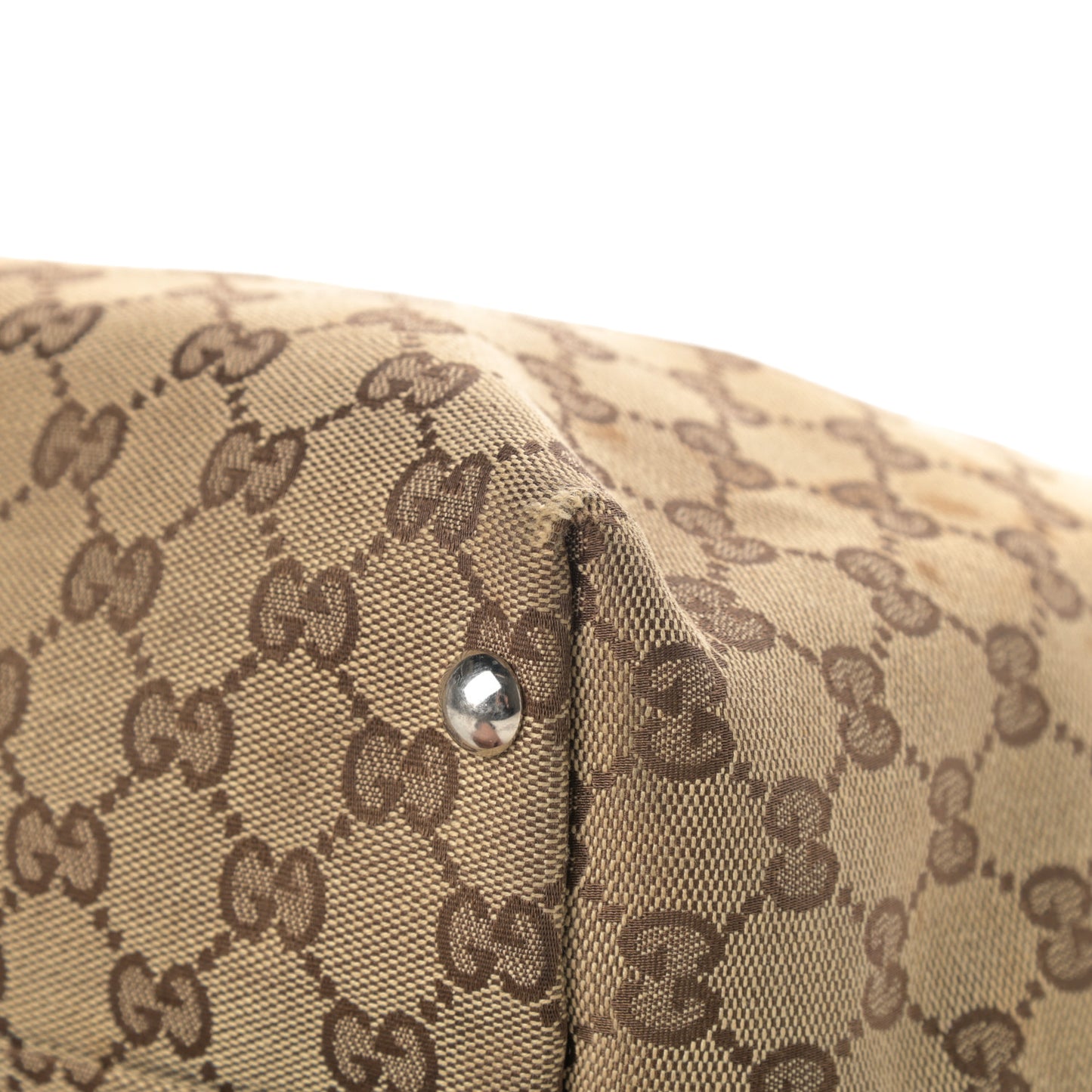 Monogram Medium Icon Bit Tote Light Brown