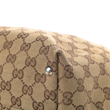 Gucci Monogram Medium Icon Bit Tote Light Brown 11 of 20