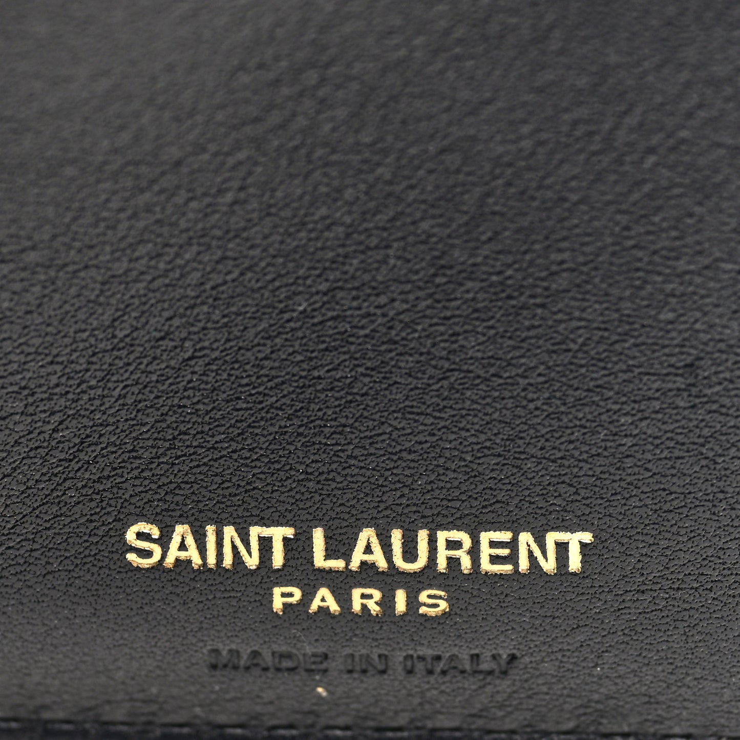 Patent Tartarugato Monogram Compact Wallet Brown
