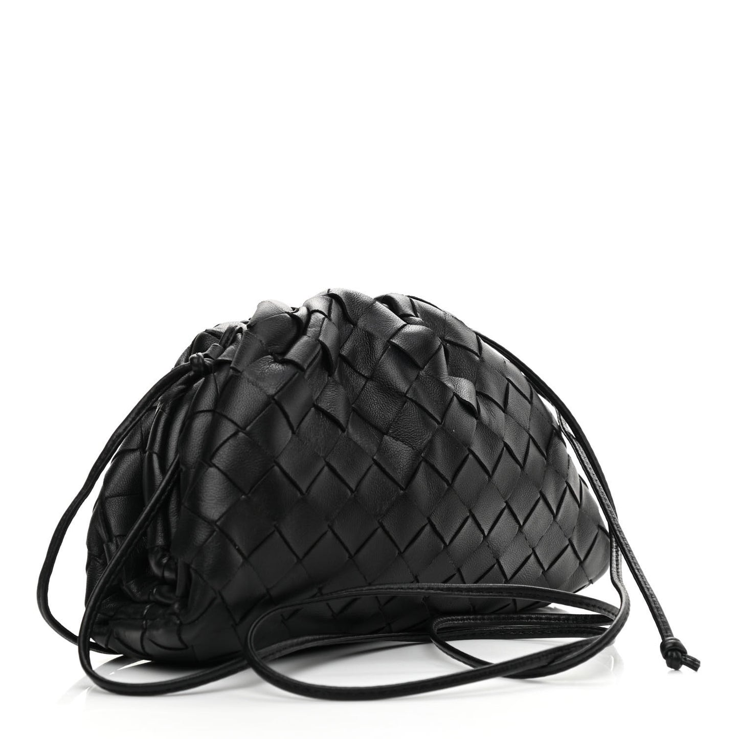 Nappa Intrecciato The Mini Pouch Black