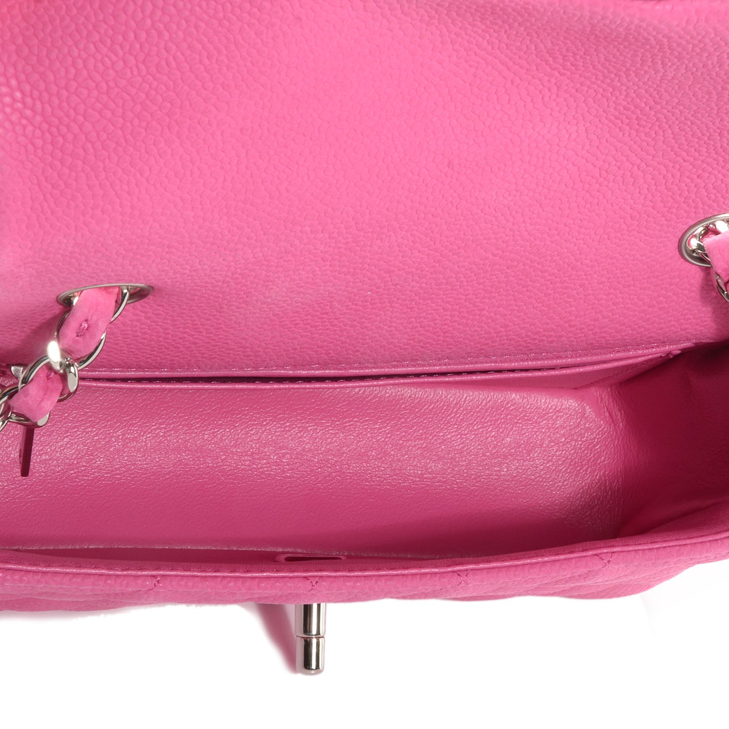 Chanel Iridescent Caviar Quilted Mini Flap Pink 6 of 9