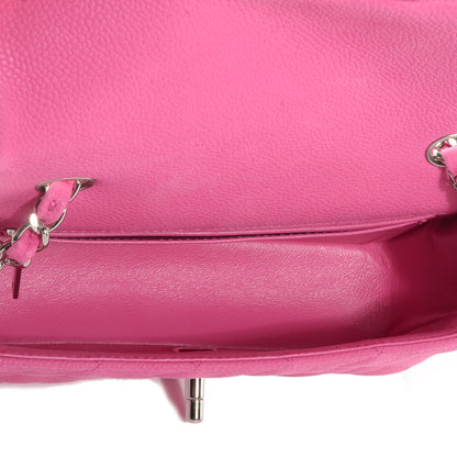 Chanel Iridescent Caviar Quilted Mini Flap Pink 6 of 9