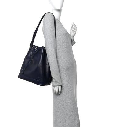 Louis Vuitton Epi Noe MM Navy 2 of 9