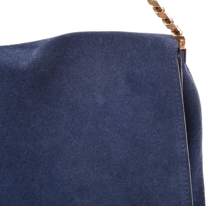 Celine Suede Medium Gourmette Ocean Blue 8 of 11