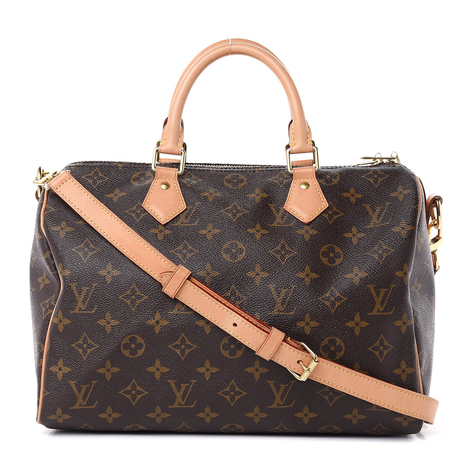 Louis Vuitton Monogram Speedy Bandouliere 30 1 of 15