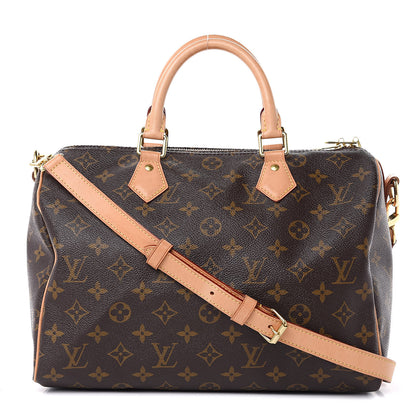 Louis Vuitton Monogram Speedy Bandouliere 30 1 of 15