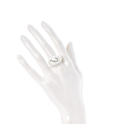 John Hardy Sterling Silver White Enamel 16mm Naga Dome Ring 55.7 7.5 2 of 5