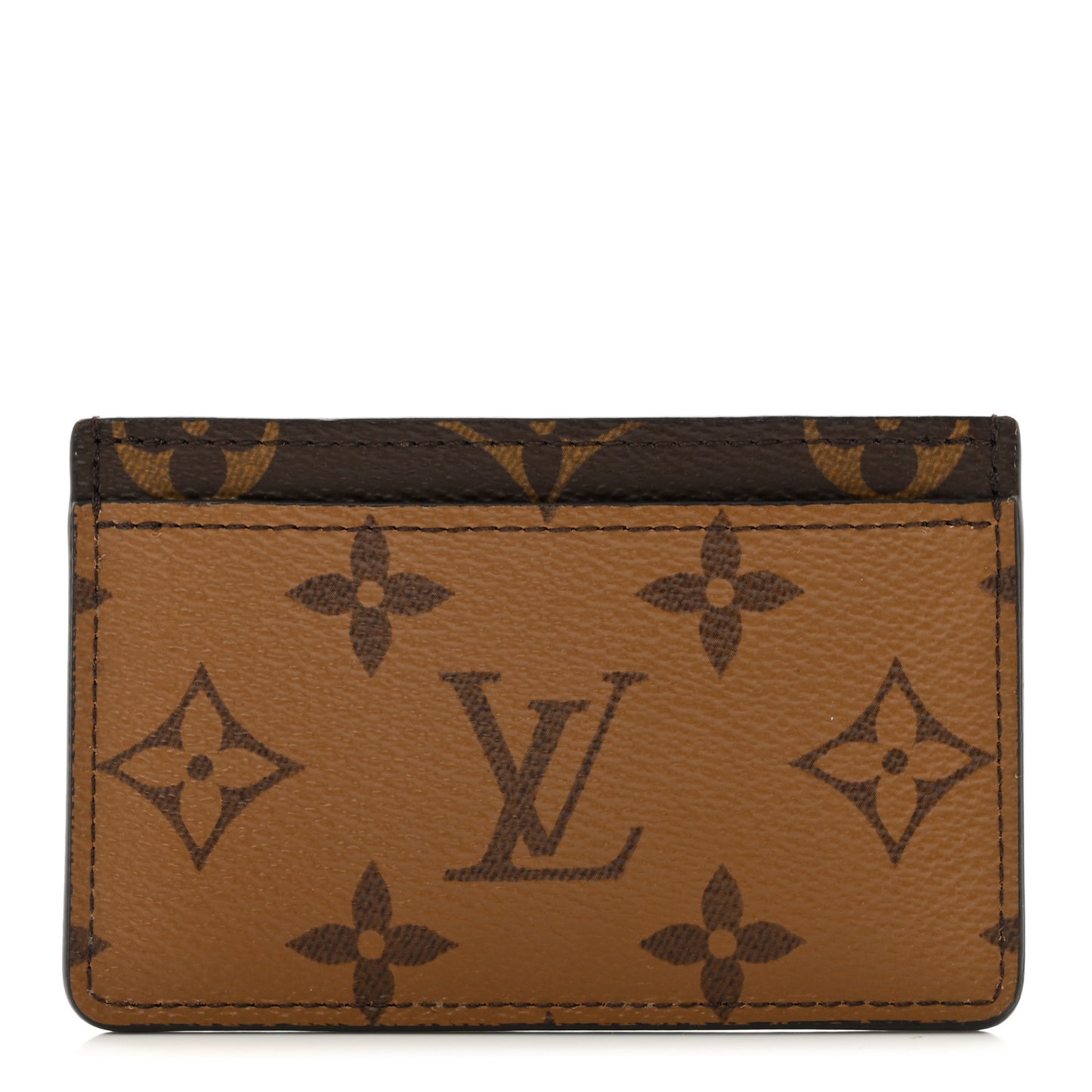 Reverse Monogram Card Holder