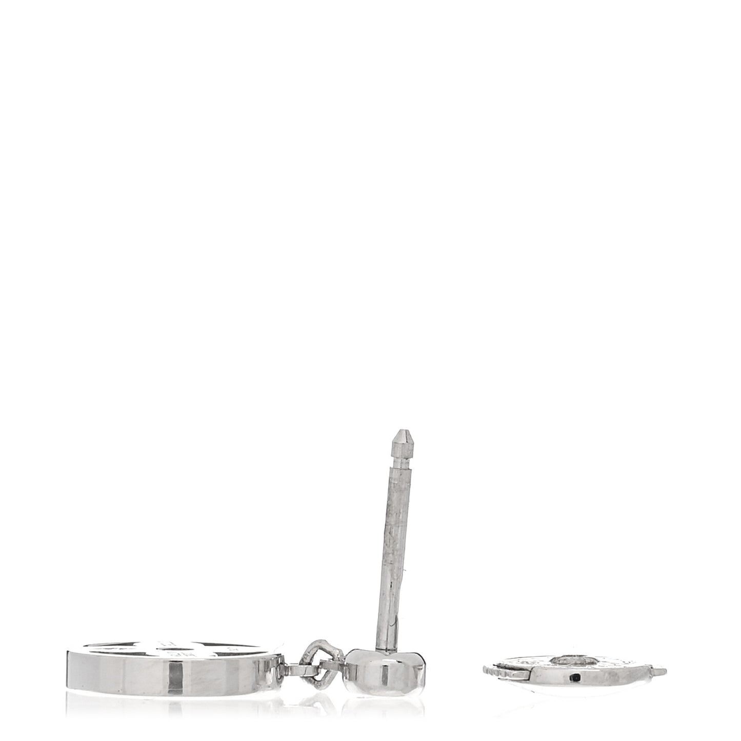 18K White Gold Diamond Idylle Blossom Single Stud Earring