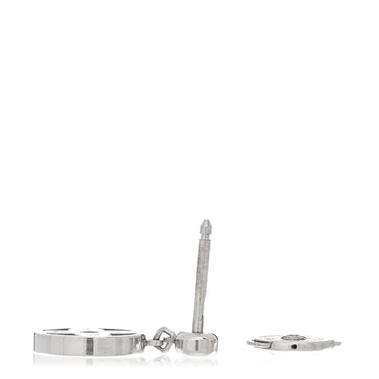 Louis Vuitton 18K White Gold Diamond Idylle Blossom Single Stud Earring 3 of 4