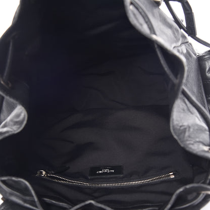 Saint Laurent Smooth Calfskin Roc Sack Backpack Black 5 of 17