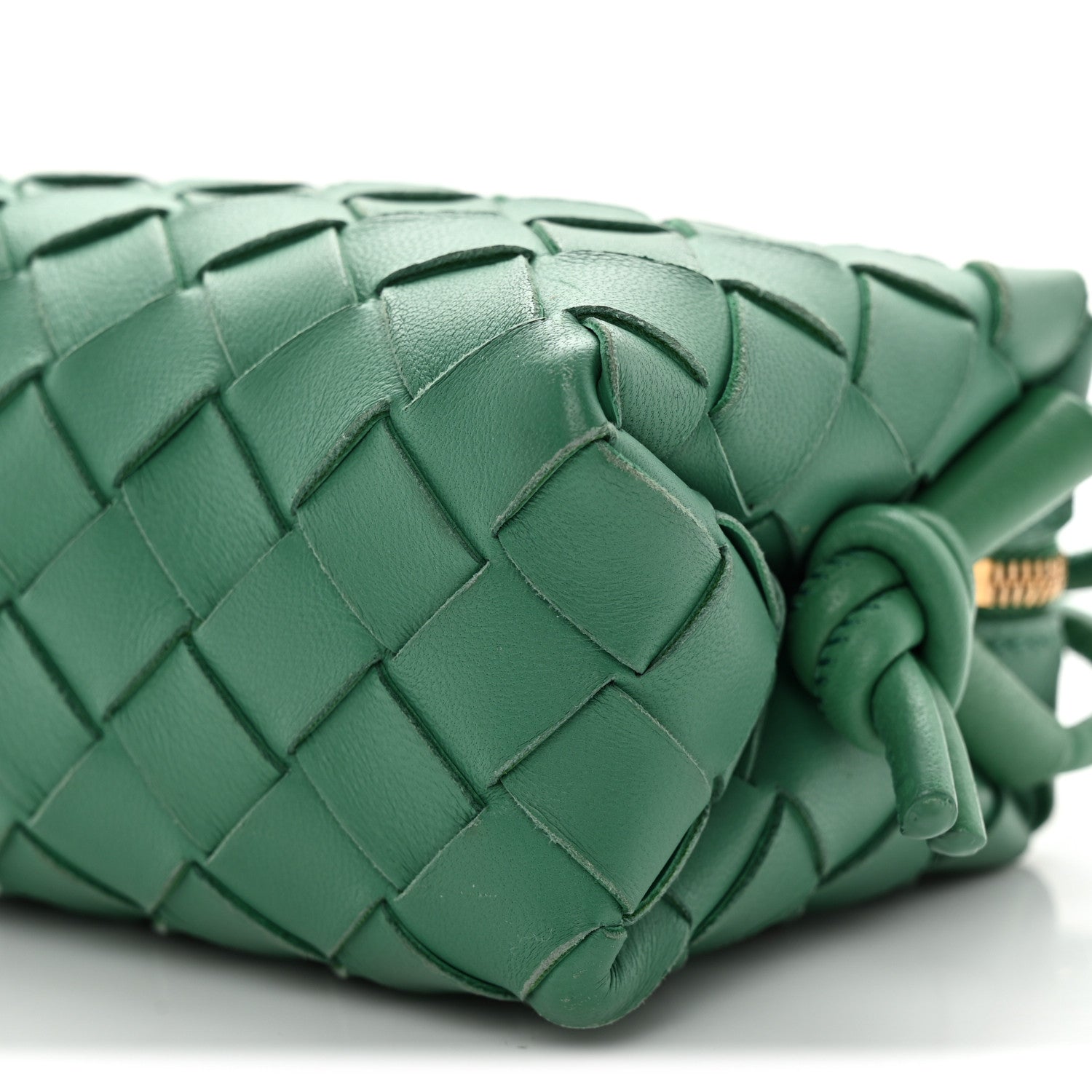 Bottega Veneta Nappa Intrecciato Candy Loop Camera Bag Mermaid 9 of 10