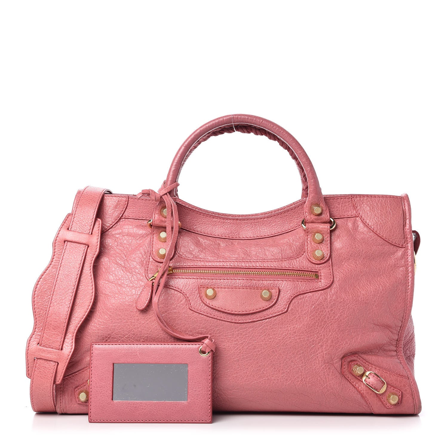 Balenciaga Agneau Giant 12 Gold Hardware City Rose Bombon Raspberry 1 of 10