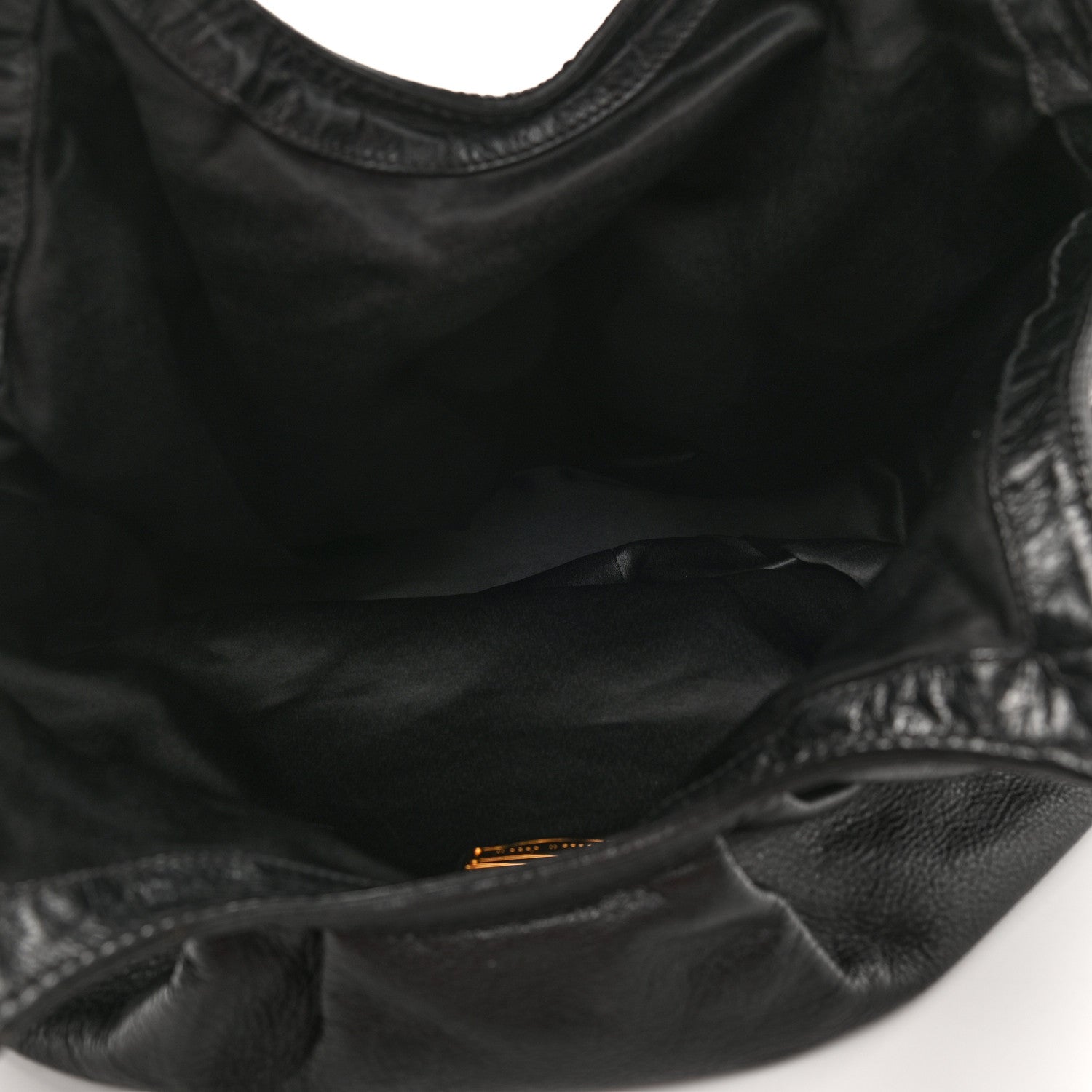 Miu Miu Vitello Daino Hobo Black 5 of 8