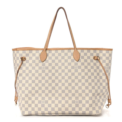 Louis Vuitton Damier Azur Neo Neverfull GM Rose Ballerine 1 of 10