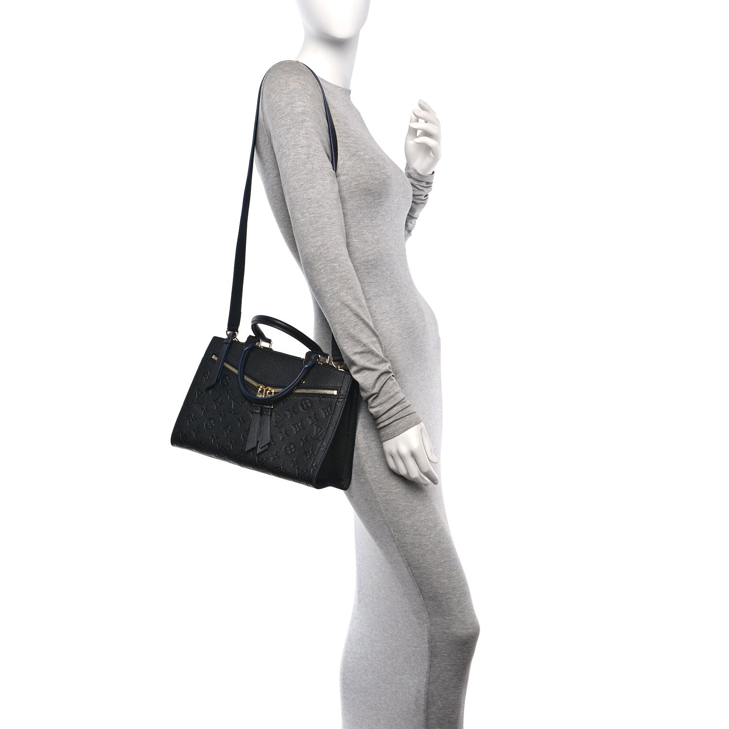 Louis Vuitton Empreinte Sully PM Black 2 of 10