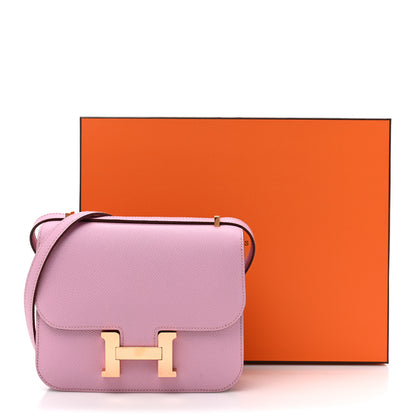 Hermes Epsom Constance 18 Mauve Sylvestre 12 of 12