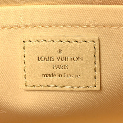 Louis Vuitton Calfskin Bubblegram Alma BB Banana 6 of 9