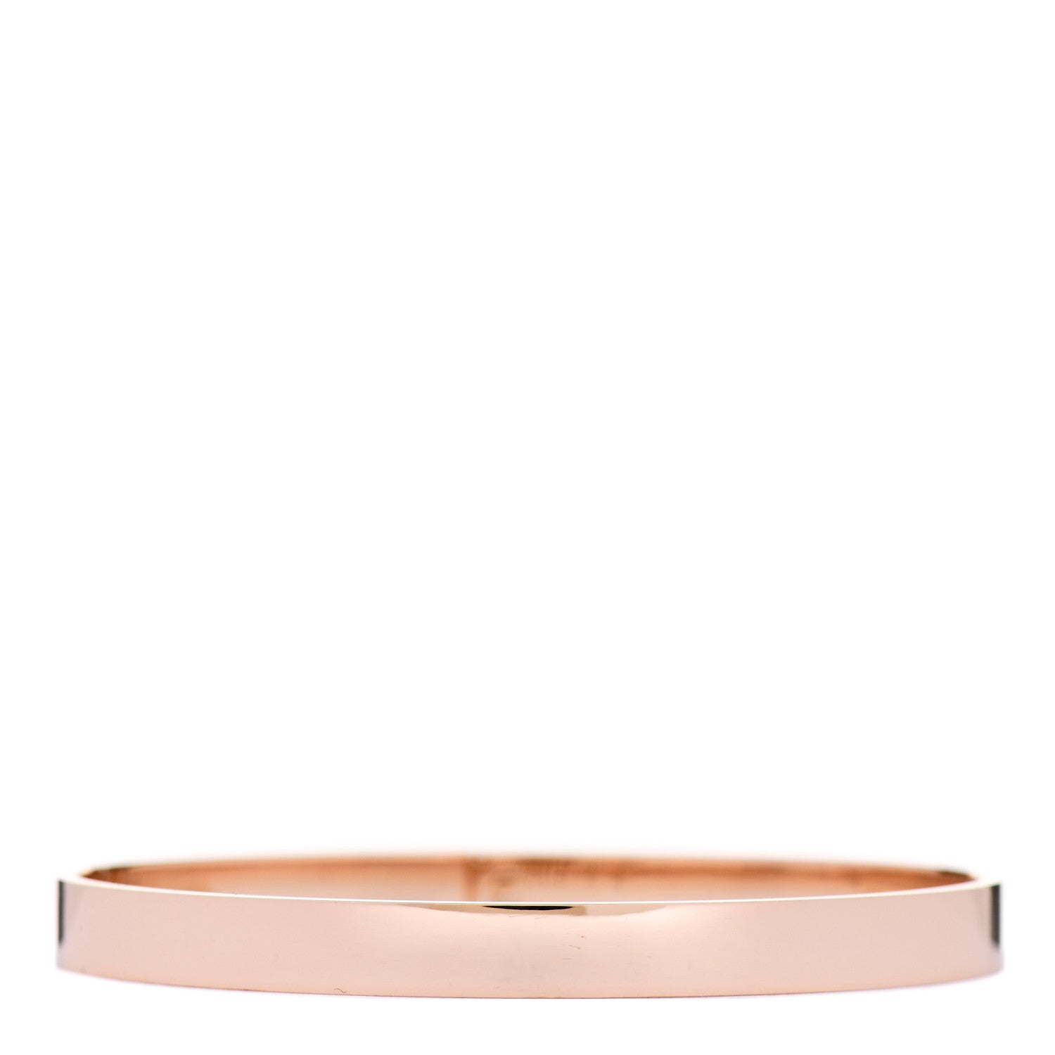 Hermes 18K Rose Gold Diamond PM Kelly Bracelet SH 2 of 4