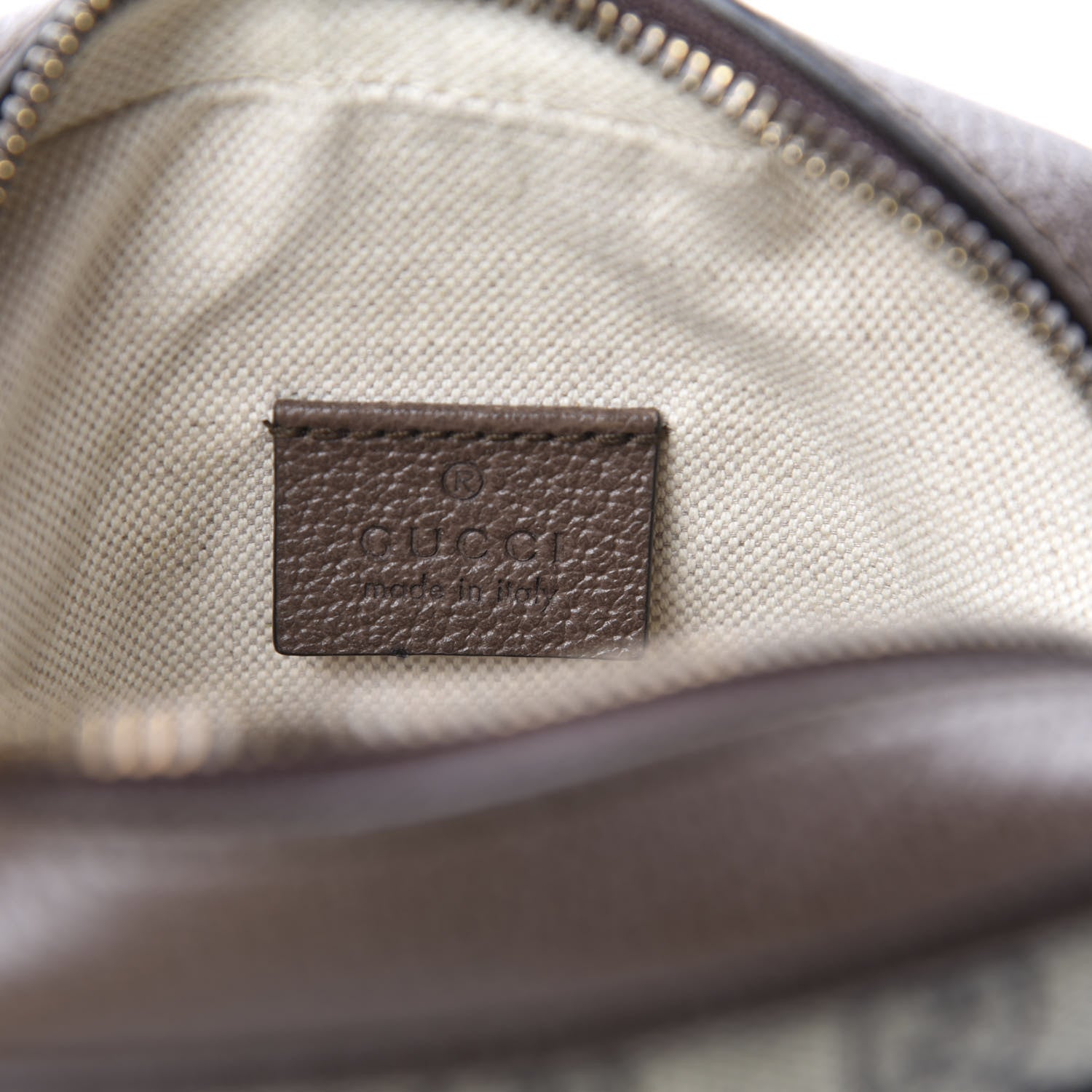 Gucci GG Supreme Monogram Web Mini Ophidia Messenger Brown 8 of 10