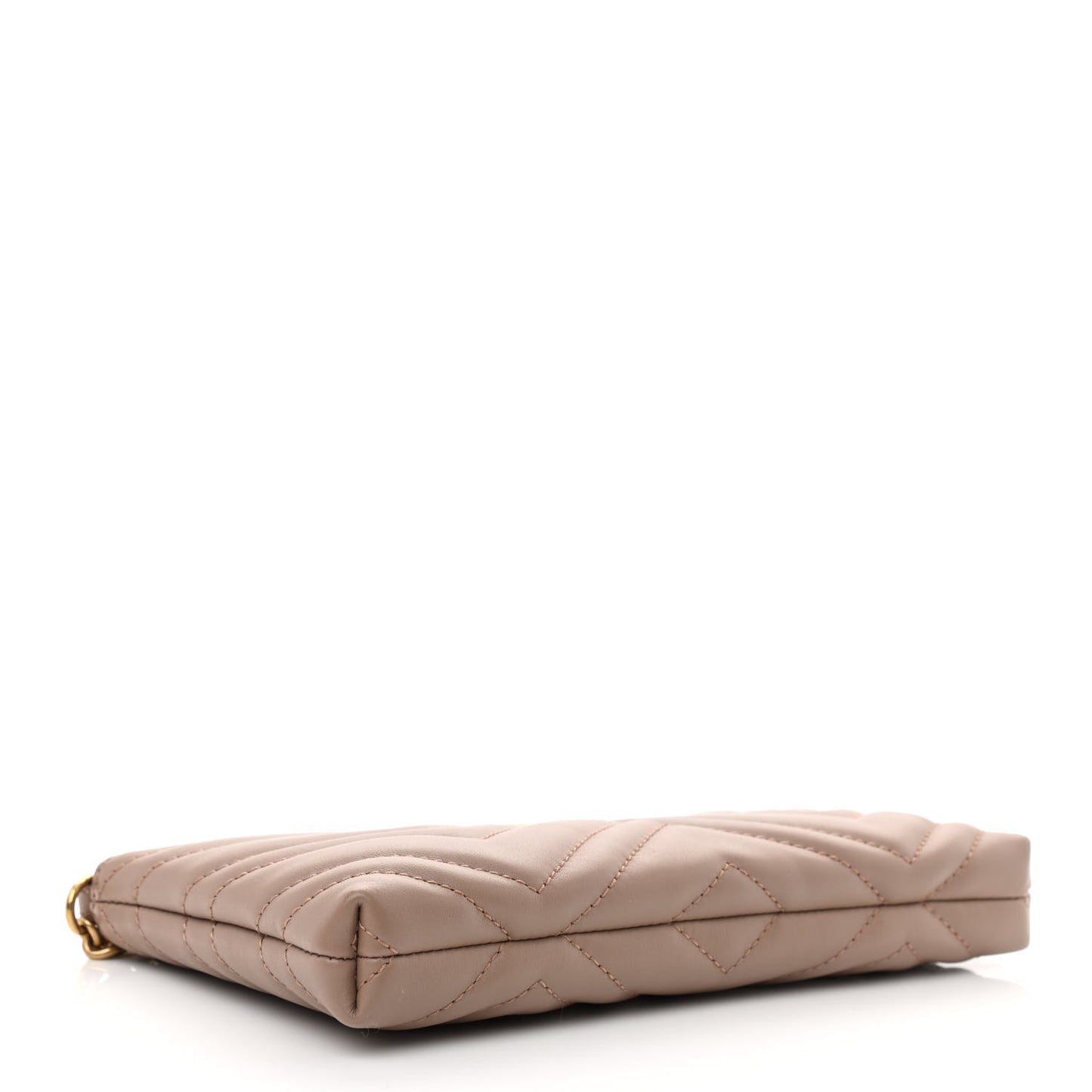 Calfskin Matelasse Mini GG Marmont Chain Bag Porcelain Rose