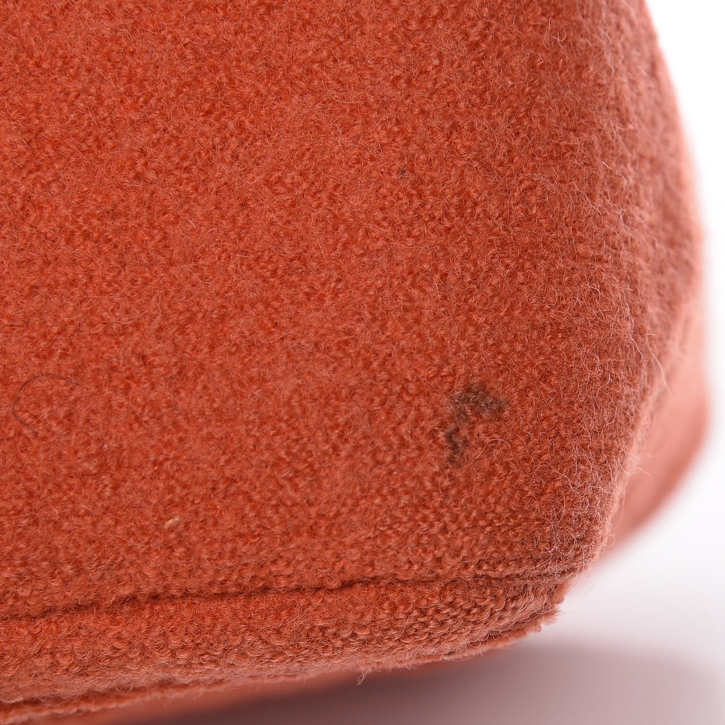 Wool Patchwork Mademoiselle Jumbo Flap Orange