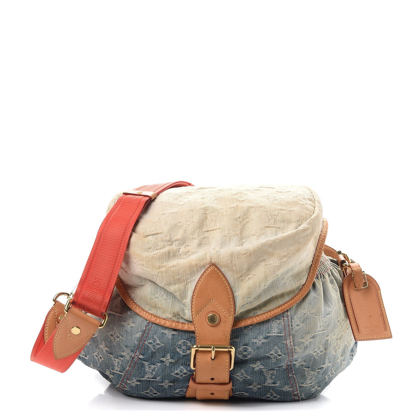 Denim Sunshine Messenger Blue