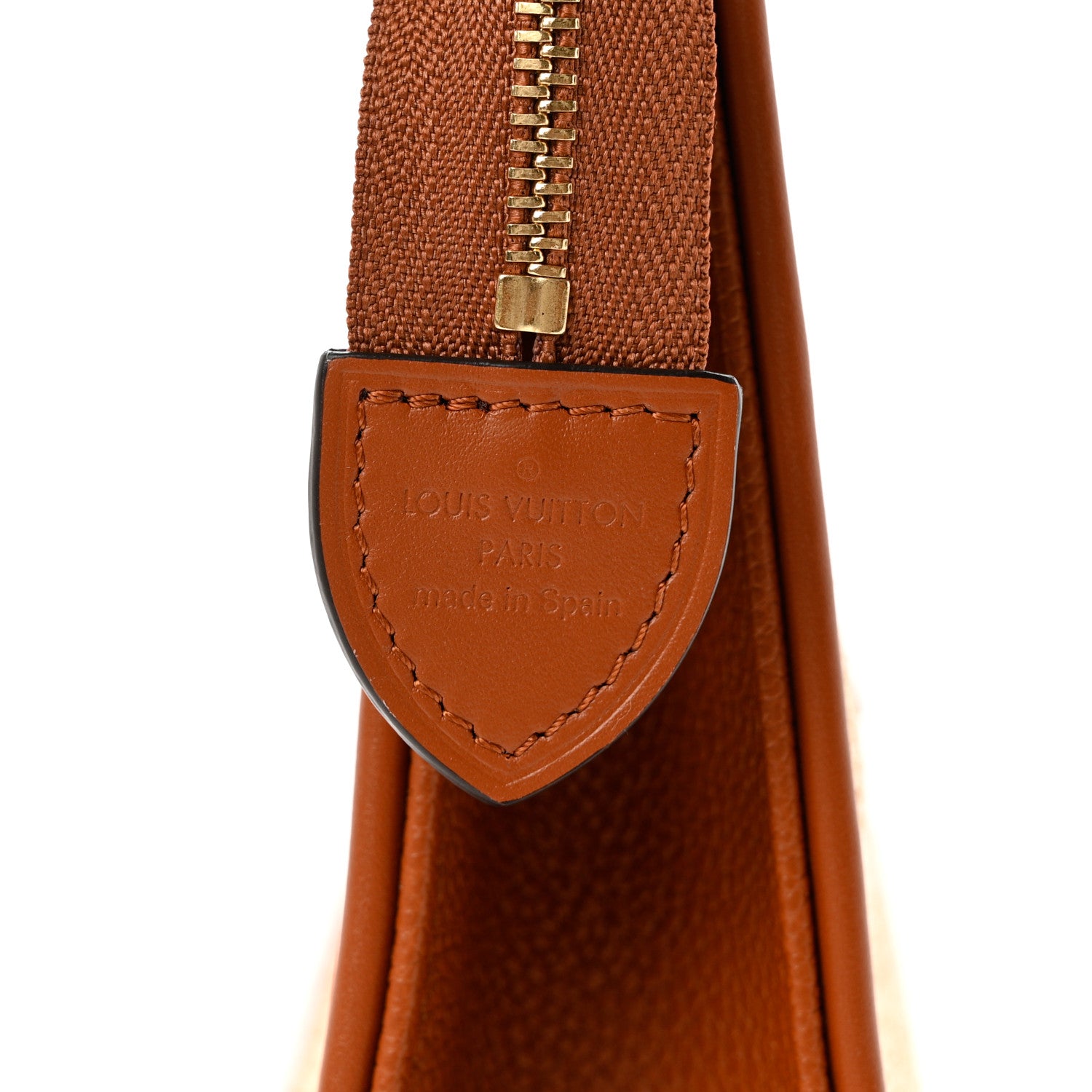 Louis Vuitton Raffia Monogram Giant Toiletry Pouch 26 Tan 6 of 6