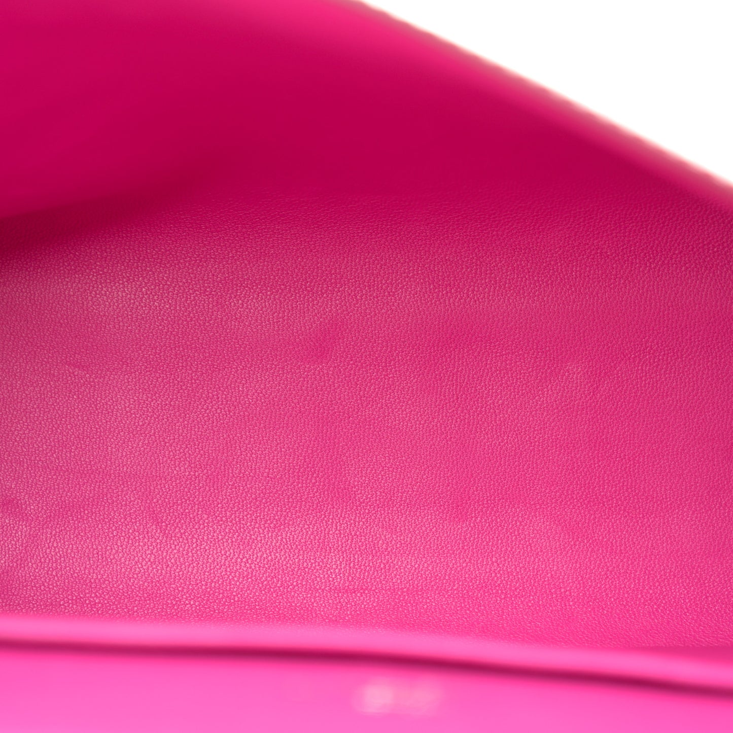 Shiny Niloticus Crocodile Kelly Pochette Fuchsia