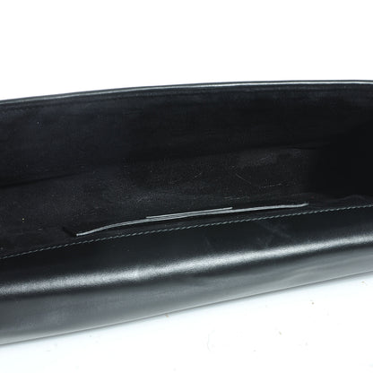 Saint Laurent Quilted Leather Cassandre Clutch Black 6 of 8