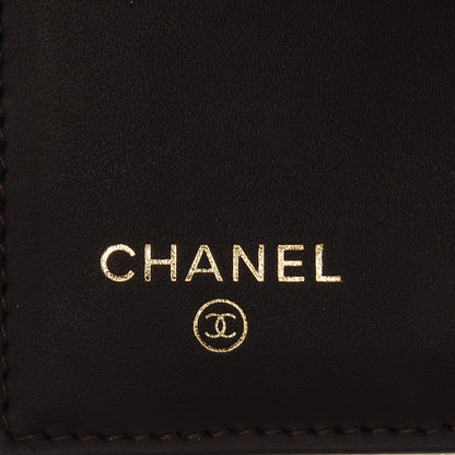 Chanel Caviar Quilted Compact French Flap Wallet Black 6 of 8