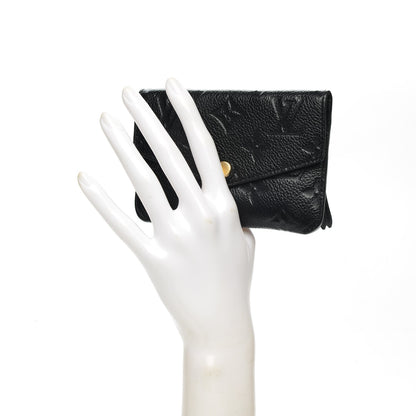 Louis Vuitton Empreinte Key Pouch Black 2 of 7