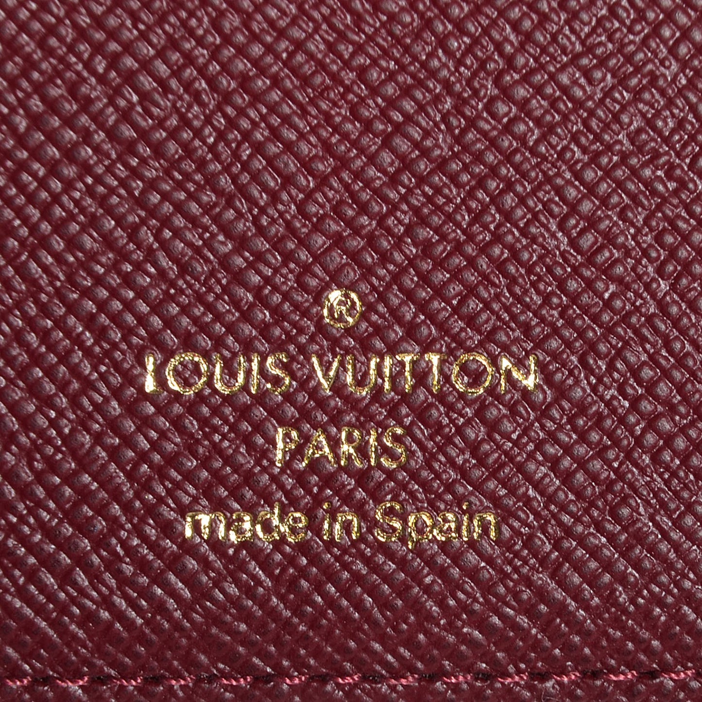 Monogram Labels Small Ring Agenda Cover