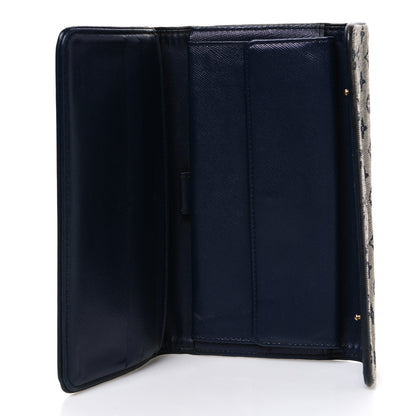 Louis Vuitton Mini Lin Sarah Wallet Navy 5 of 7