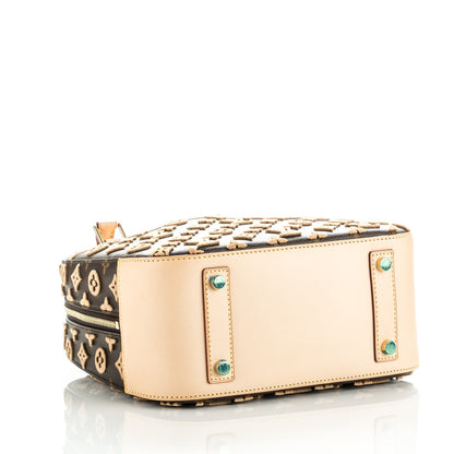 Louis Vuitton Monogram Tuffetage Deauville Cube Caramel 4 of 7