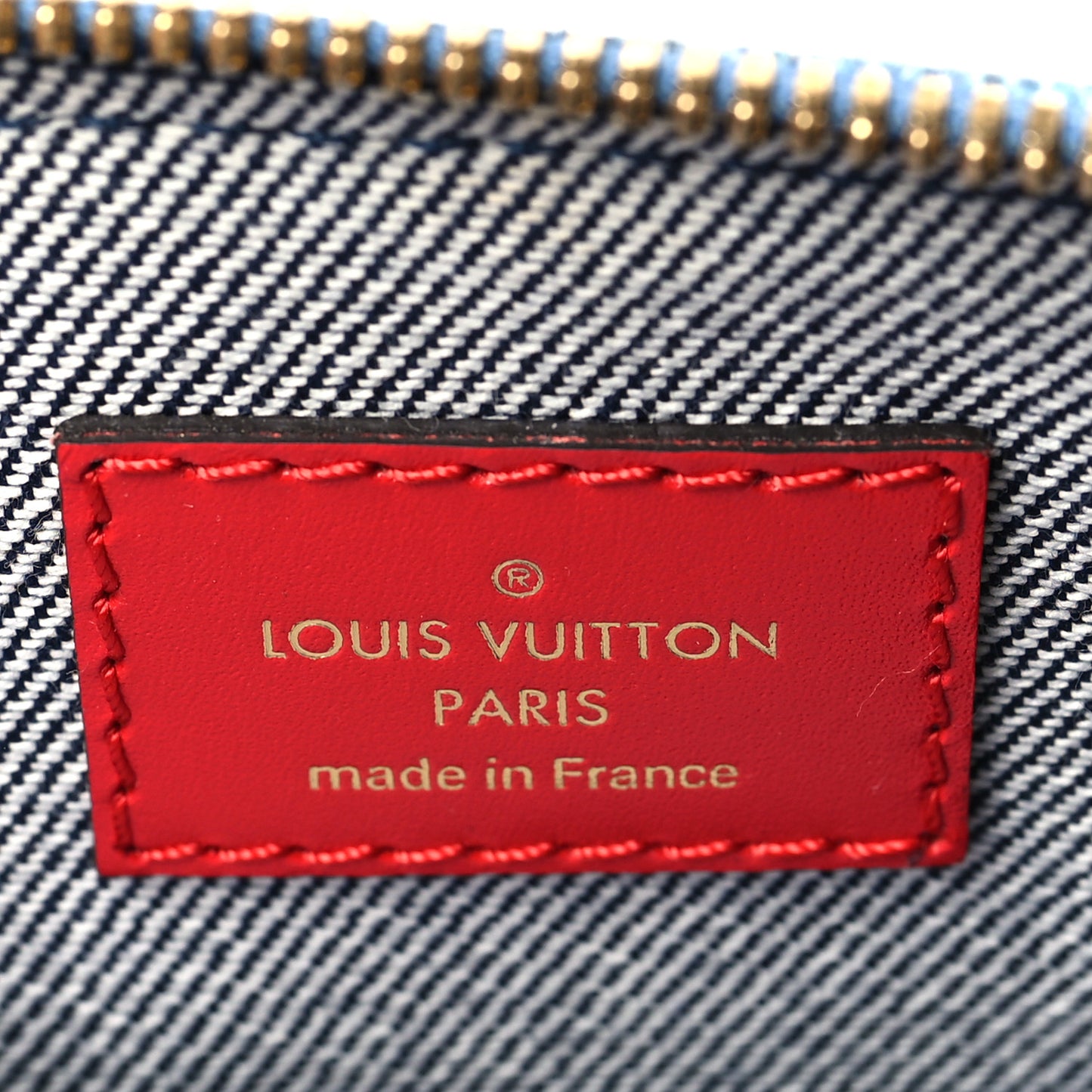 Denim Damier Monogram Patchwork Alma BB