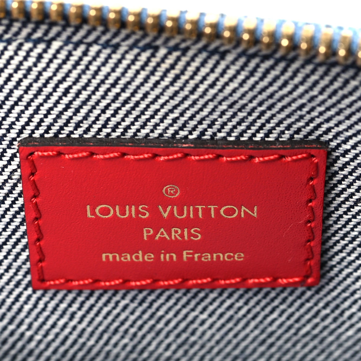 Louis Vuitton Denim Damier Monogram Patchwork Alma BB 6 of 9