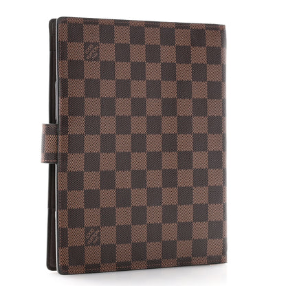 Louis Vuitton Damier Ebene Large Ring Agenda Cover 3 of 10