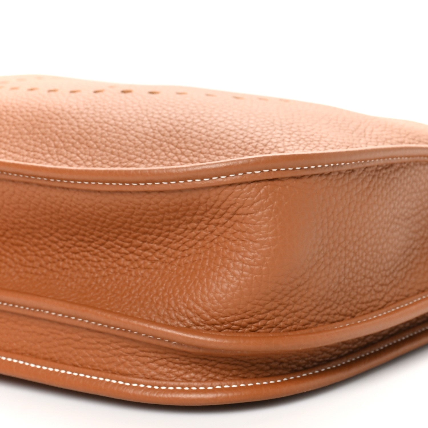 Hermes Taurillon Clemence Evelyne III PM Gold 10 of 11