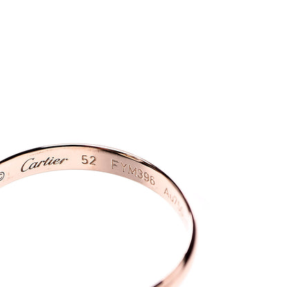 Cartier 18K Pink Yellow White Gold Small Trinity Ring 52 6 4 of 4