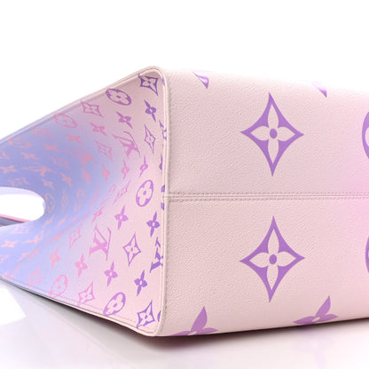 Louis Vuitton Monogram Giant Spring In The City Onthego GM Sunrise Pastel 7 of 8