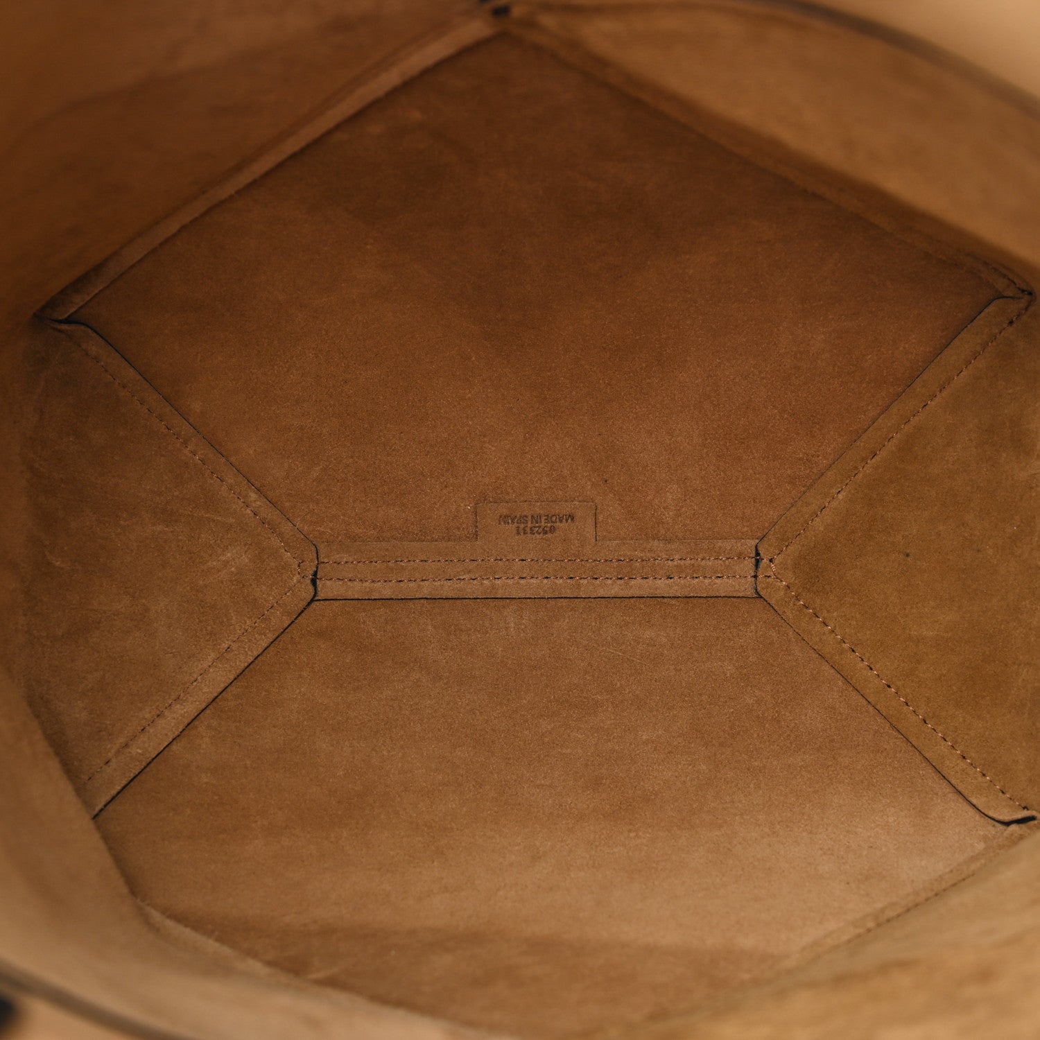 Loewe Shiny Calfskin Medium Puzzle Fold Tote Black 5 of 14