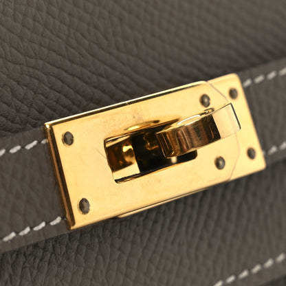 Hermes Epsom Kelly Wallet To Go Etoupe 11 of 13