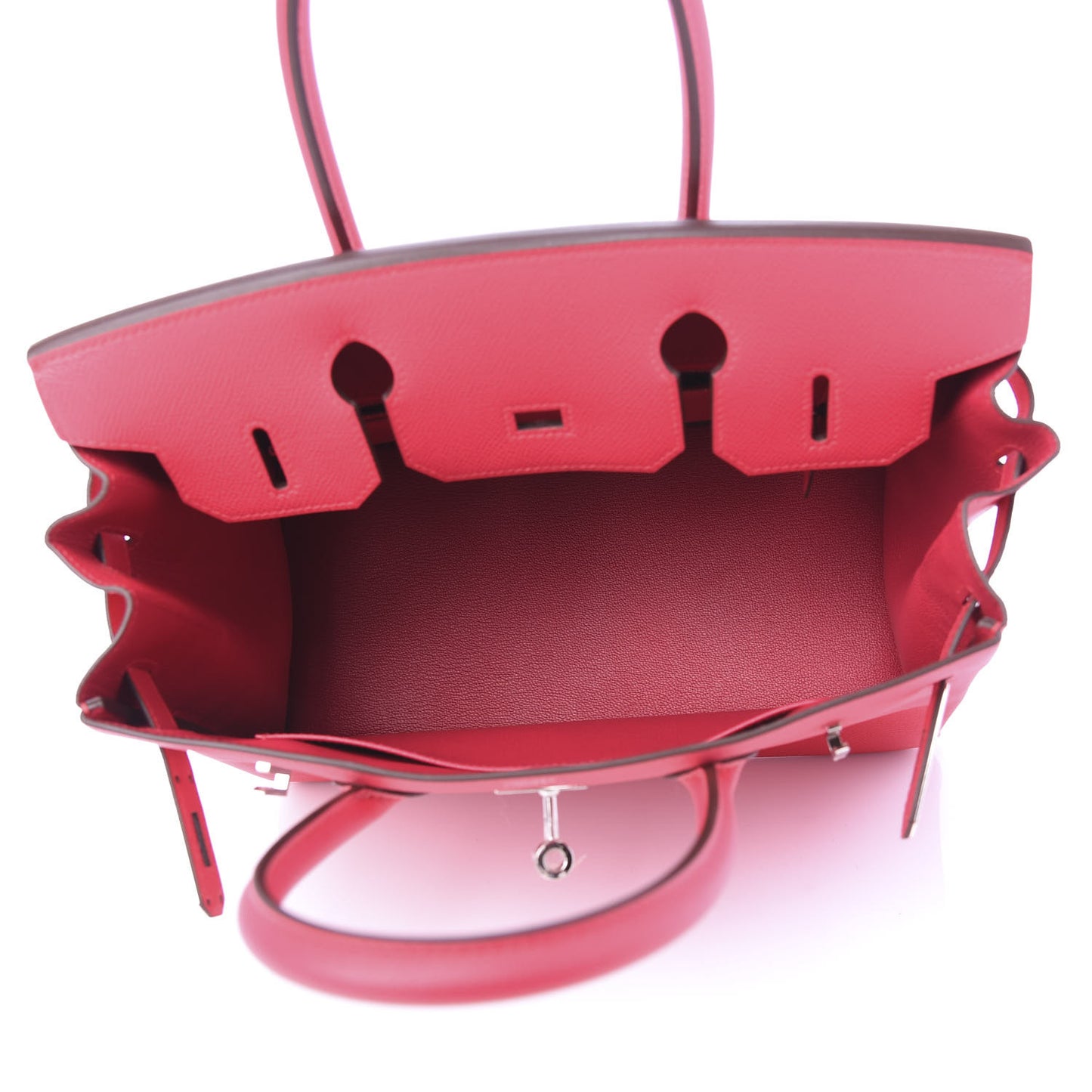 Epsom Birkin 30 Rose Extreme