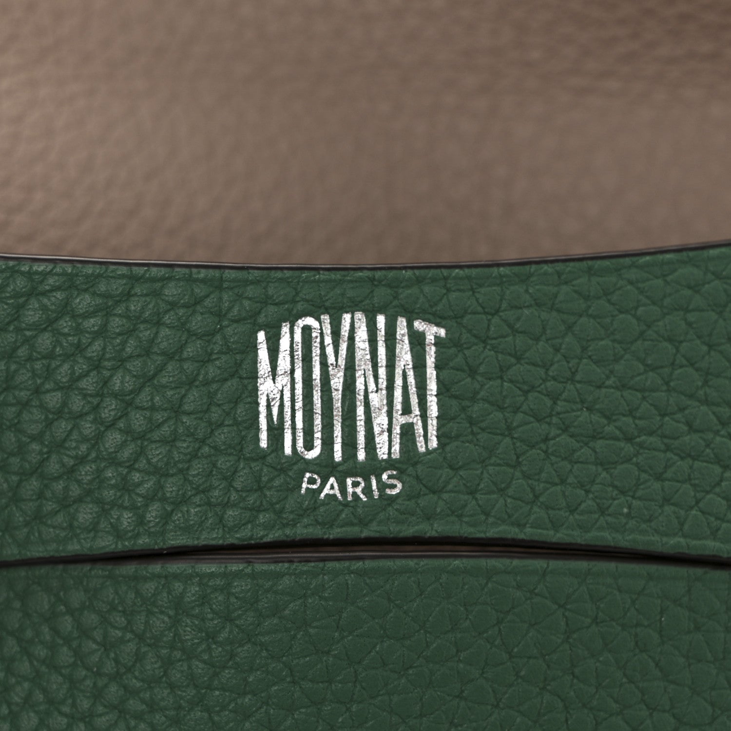 Moynat Taurillon Blush Envelope Passport Holder Emerald Tourterelle 6 of 9