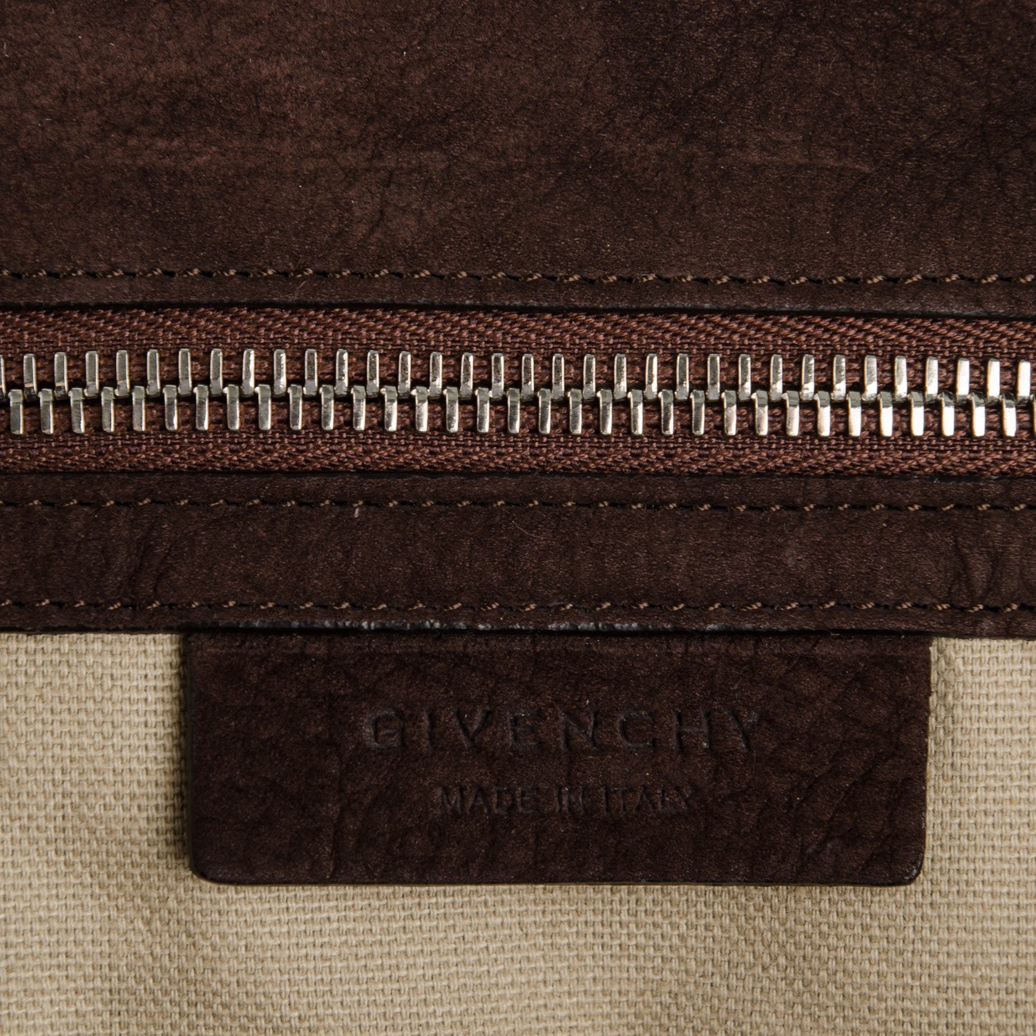 Givenchy Nubuck Medium Pandora Pure Flap Bag Chocolate 8 of 13